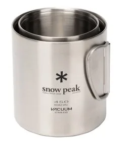 Snow Peak Stainless Steel Vacuum Double Wall 450 Mug -Cheap Awning Store 33534 7