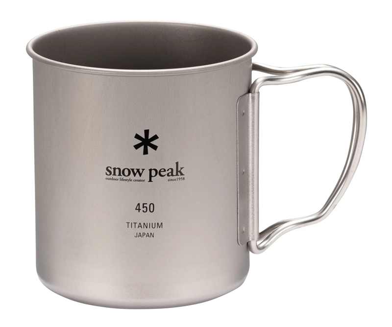 Snow Peak Titanium Single 450 Cup 1 Snow Peak Titanium Single 450 Cup