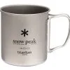 Snow Peak Titanium Single Wall 450 Mug - Blue