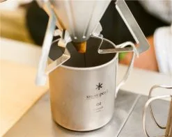 Snow Peak Titanium Single Wall 450 Mug - Blue -Cheap Awning Store 33539 11