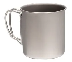 Snow Peak Titanium Single Wall 450 Mug - Blue -Cheap Awning Store 33539 5