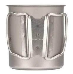 Snow Peak Titanium Single Wall 450 Mug - Blue -Cheap Awning Store 33539 7