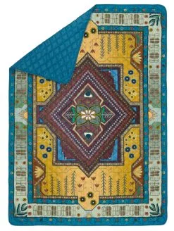 Kelty Jeanie's Magic Carpet Blanket - Stormy Blue/Jeanie
