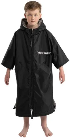 Frostfire Moonwrap Kids Changing Robe - Black - XS - Age 5-8 10 Frostfire Moonwrap Kids Changing Robe - Black - XS - Age 5-8 -Cheap Awning Store 33662 2