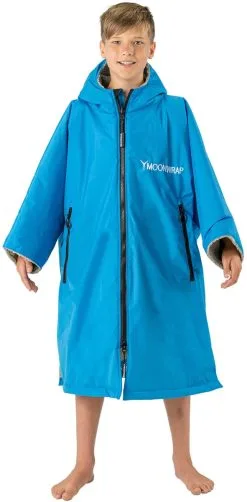 Frostfire Moonwrap Kids Changing Robe - Electric Blue - XS - Age 5-8