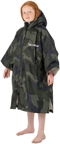Frostfire Moonwrap Kids Changing Robe - Camo - XS - Age 5-8 -Cheap Awning Store 33666 5