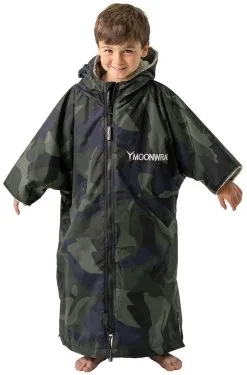 Frostfire Moonwrap Kids Changing Robe - Camo - XS - Age 5-8 -Cheap Awning Store 33666 8