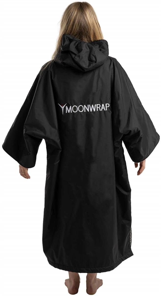 Frostfire Moonwrap Short Sleeve Changing Robe - Black - One Size 5 Frostfire Moonwrap Short Sleeve Changing Robe - Black - One Size - Image 5