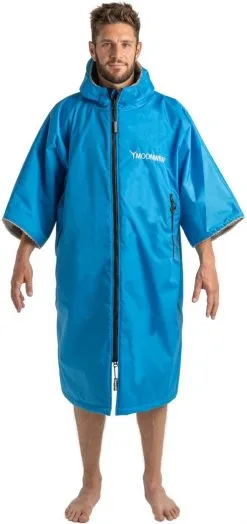 Frostfire Moonwrap Short Sleeve Changing Robe - Electric Blue - One Size