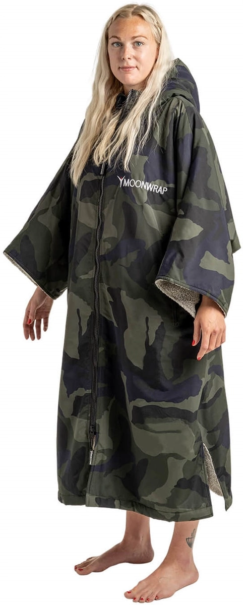 Frostfire Moonwrap Short Sleeve Changing Robe - Camo 5 Frostfire Moonwrap Short Sleeve Changing Robe - Camo - Image 5