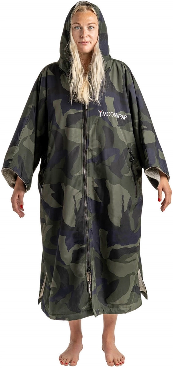 Frostfire Moonwrap Short Sleeve Changing Robe - Camo 8 Frostfire Moonwrap Short Sleeve Changing Robe - Camo - Image 8
