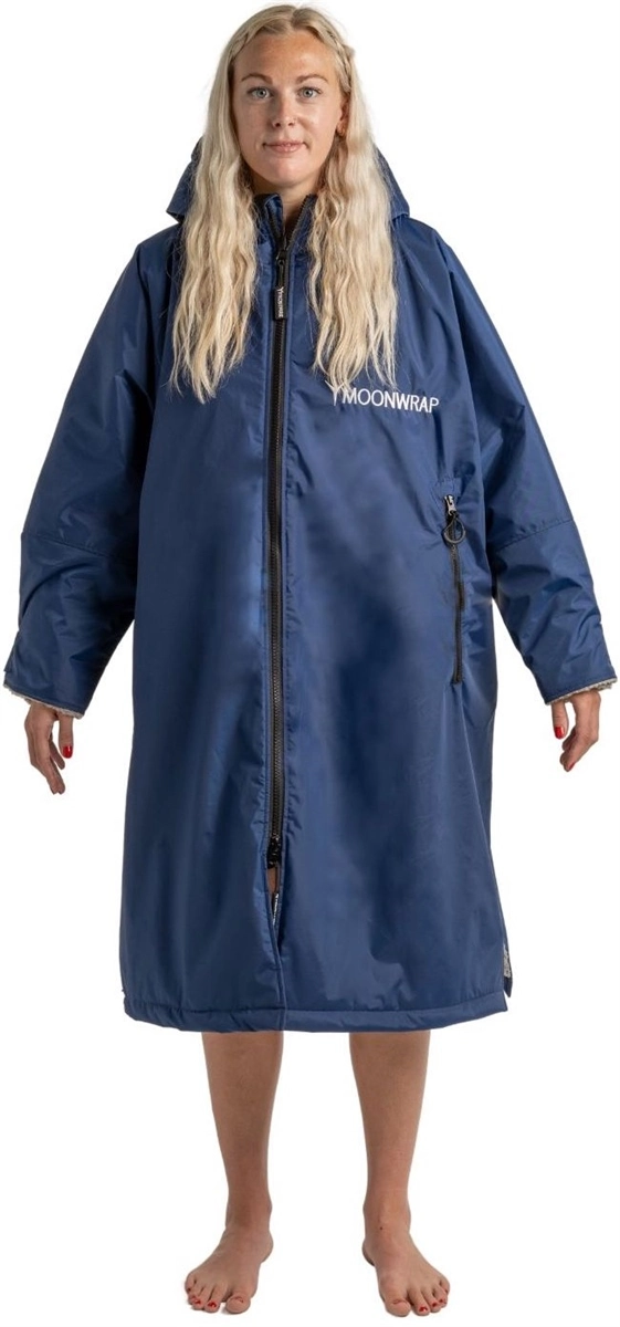 Frostfire Moonwrap Long Sleeve Changing Robe - Navy - Small 4 Frostfire Moonwrap Long Sleeve Changing Robe - Navy - Small - Image 4