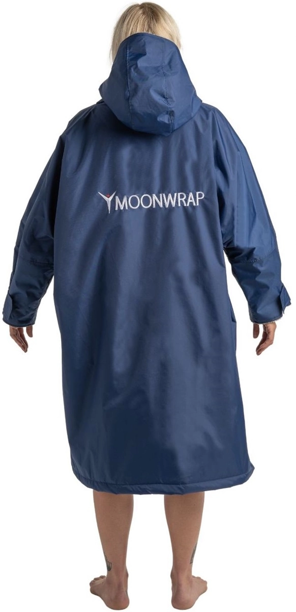 Frostfire Moonwrap Long Sleeve Changing Robe - Navy - Small 6 Frostfire Moonwrap Long Sleeve Changing Robe - Navy - Small - Image 6