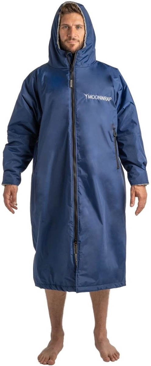 Frostfire Moonwrap Long Sleeve Changing Robe - Navy - Small 7 Frostfire Moonwrap Long Sleeve Changing Robe - Navy - Small - Image 7