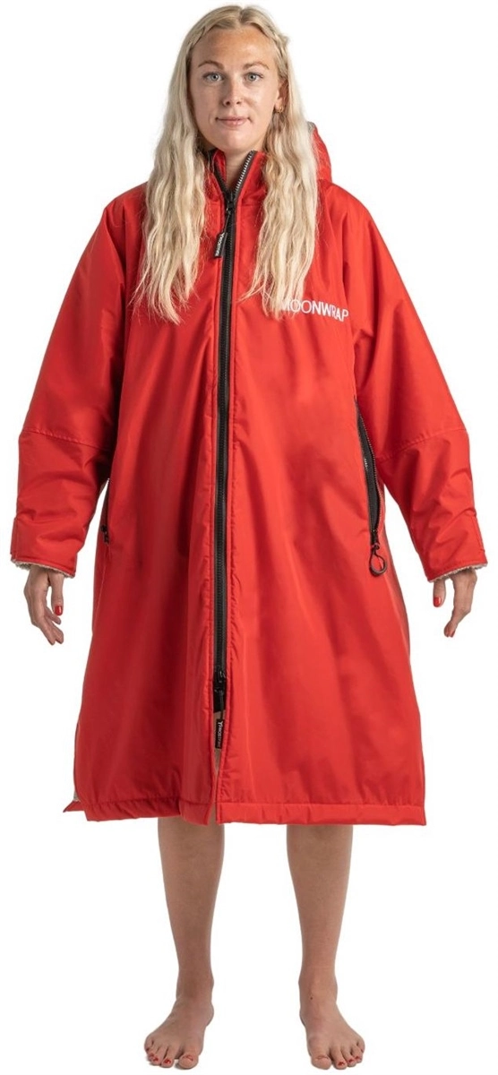 Frostfire Moonwrap Long Sleeve Changing Robe - Crimson Red - Medium 1 Frostfire Moonwrap Long Sleeve Changing Robe - Crimson Red - Medium