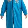 Frostfire Moonwrap Long Sleeve Changing Robe - Electric Blue - Small