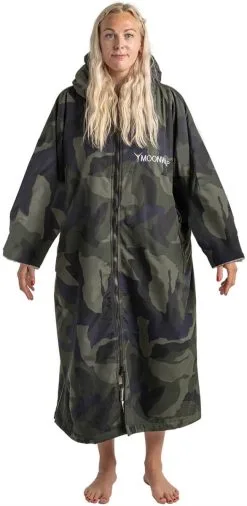 Frostfire Moonwrap Long Sleeve Changing Robe - Camo - Small