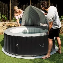 CleverSpa 4 Person Hot Tub Canopy -Cheap Awning Store 33742 5