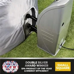 CleverSpa Universal Small Square 160cm Thermal Hot Tub Cover -Cheap Awning Store 33749 3