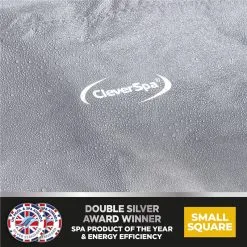 CleverSpa Universal Small Square 160cm Thermal Hot Tub Cover -Cheap Awning Store 33749 7