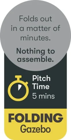 Quest Stafford 3x4 Meter Folding Gazebo 8 Quest Stafford 3x4 Meter Folding Gazebo -Cheap Awning Store 33796 2