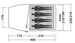 Easy Camp Magnetar 400 Tent 2023 -Cheap Awning Store 33826 2