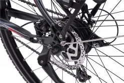 Oxygen S-CROSS ST MKII Electric Bike (Matte Black) - 10.4ah -Cheap Awning Store 34058 10