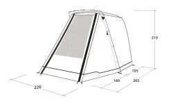 Outwell Sandcrest S Awning 2023 -Cheap Awning Store 34102 1 1