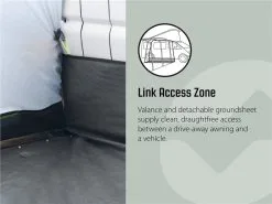Outwell Linnburg Air Rear Awning 2023 -Cheap Awning Store 34104 28