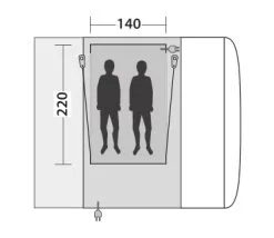 Outwell Crossville 250SA /Parkville 200SA/Maryv Inner Tent 2023 -Cheap Awning Store 34105 2