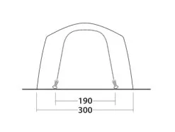 Outwell Yosemite Lake 4TC Tent 2023 42 Outwell Yosemite Lake 4TC Tent 2023 -Cheap Awning Store 34109 4