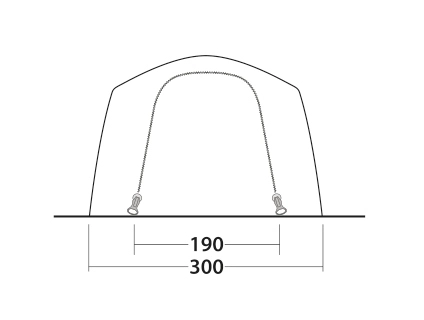Outwell Yosemite Lake 4TC Tent 2023 5 Outwell Yosemite Lake 4TC Tent 2023 - Image 5