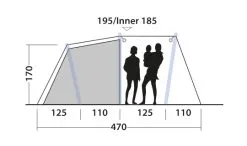 Outwell Starhill 4A Air Tent 2023 -Cheap Awning Store 34111 3