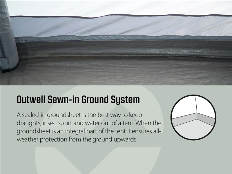 Outwell Hayward Lake 4ATC Air Tent 2023 33 Outwell Hayward Lake 4ATC Air Tent 2023 - Image 33