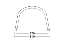 Outwell Hayward Lake 4ATC Air Tent 2023 48 Outwell Hayward Lake 4ATC Air Tent 2023 -Cheap Awning Store 34113 5