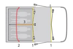 Outwell Hayward Lake 4ATC Air Tent 2023 49 Outwell Hayward Lake 4ATC Air Tent 2023 -Cheap Awning Store 34113 6