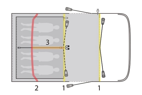 Outwell Hayward Lake 4ATC Air Tent 2023 7 Outwell Hayward Lake 4ATC Air Tent 2023 - Image 7