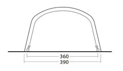 Outwell Hayward Lake 6ATC Air Tent 2023 52 Outwell Hayward Lake 6ATC Air Tent 2023 -Cheap Awning Store 34118 5