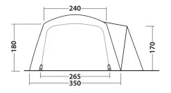 Outwell Nevada 5PE Tent 2023 -Cheap Awning Store 34121 12