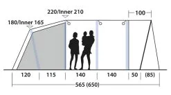 Outwell Avondale 6PA Air Tent 2023 -Cheap Awning Store 34143 3