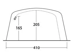 Outwell Avondale 6PA Air Tent 2023 -Cheap Awning Store 34143 4