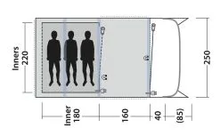 Outwell Elmdale 3PA Air Tent 2023 -Cheap Awning Store 34144 2