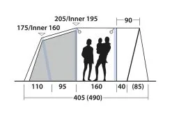 Outwell Elmdale 3PA Air Tent 2023 -Cheap Awning Store 34144 3