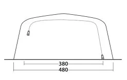Outwell Jacksondale 7PA Air Tent 2023 -Cheap Awning Store 34146 4