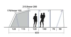 Outwell Sundale 5PA Air Tent 2023 -Cheap Awning Store 34147 4