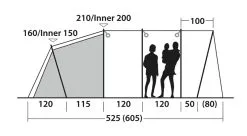 Outwell Greenwood 4 Tent 2023 44 Outwell Greenwood 4 Tent 2023 -Cheap Awning Store 34150 4