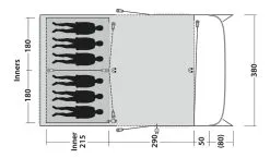 Outwell Greenwood 6 Tent 2023 43 Outwell Greenwood 6 Tent 2023 -Cheap Awning Store 34151 3