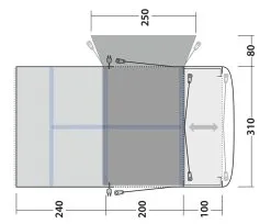 Outwell Jonesville 440SA Flex Air Drive Away Awning 2023 -Cheap Awning Store 34161 3 1