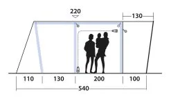 Outwell Jonesville 440SA Flex Air Drive Away Awning 2023 -Cheap Awning Store 34161 4 1