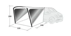 Outwell Touring Shelter Air Awning 2023 -Cheap Awning Store 34163 1